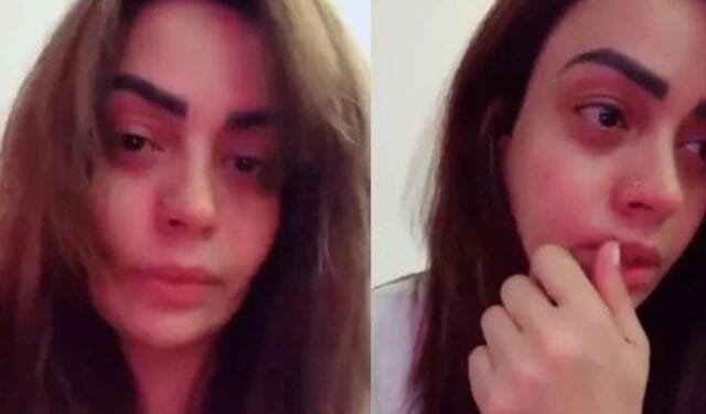 Sadia Imam shares and deletes emotional video, fans express concern