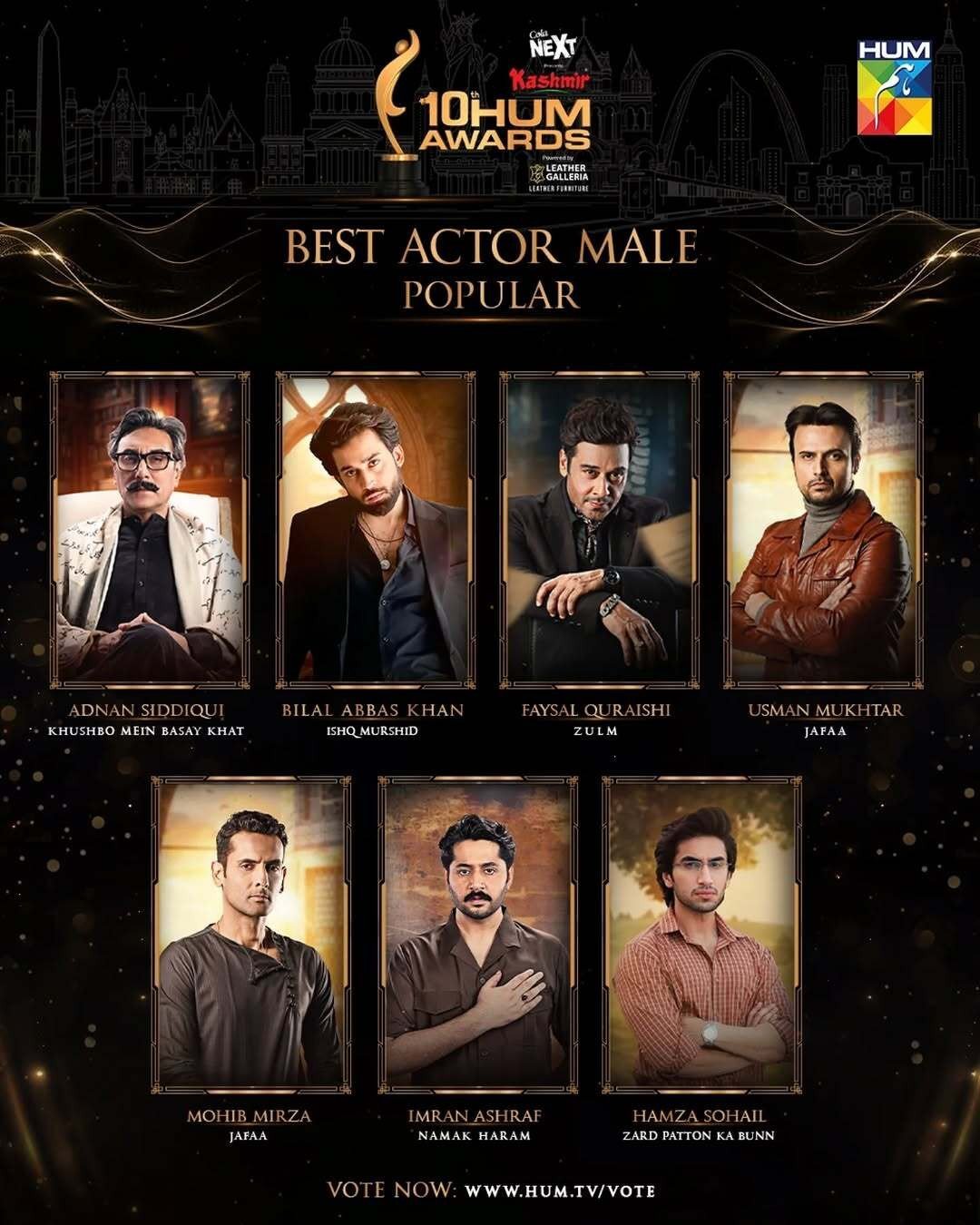 1758018353 602 10th HUM Awards reveal six nominations for viewers choice awards