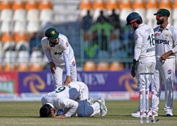20 wickets fall on opening day; West Indies earn slender lead over Pakistan after Noman hat trick