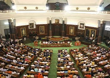 Nearly 100 opposition MPs barred from Indian parliament session