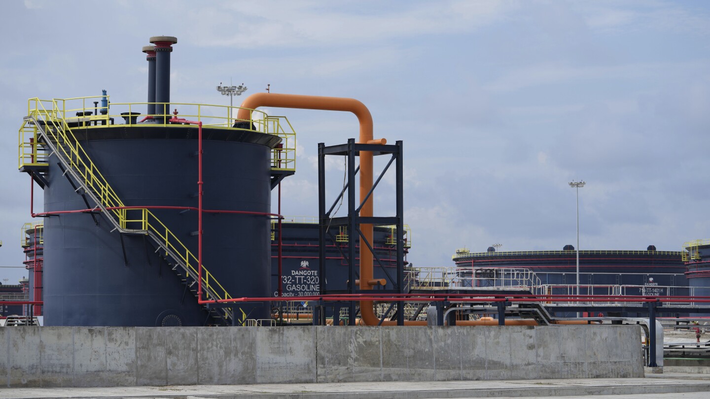 Africa’s biggest oil refinery begins production in Nigeria with the aim of reducing need for imports