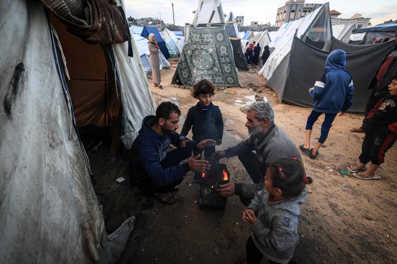 Hepatitis A surges in Gaza camps where hundreds forced to shelter near sewage