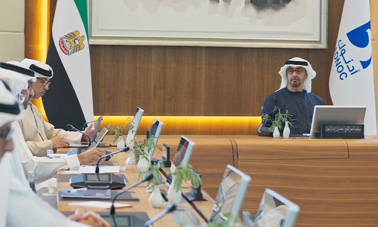 UAE President chairs ADNOC Board of Directors meeting
