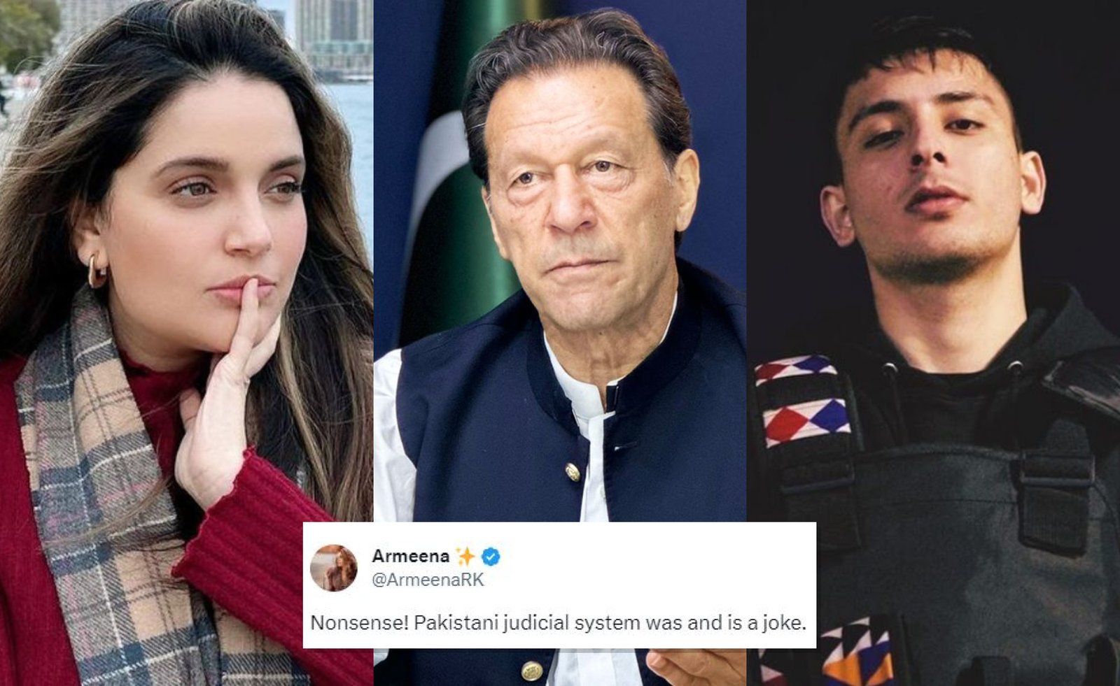 A joke: Celebrities slam verdict against Imran Khan in cypher case