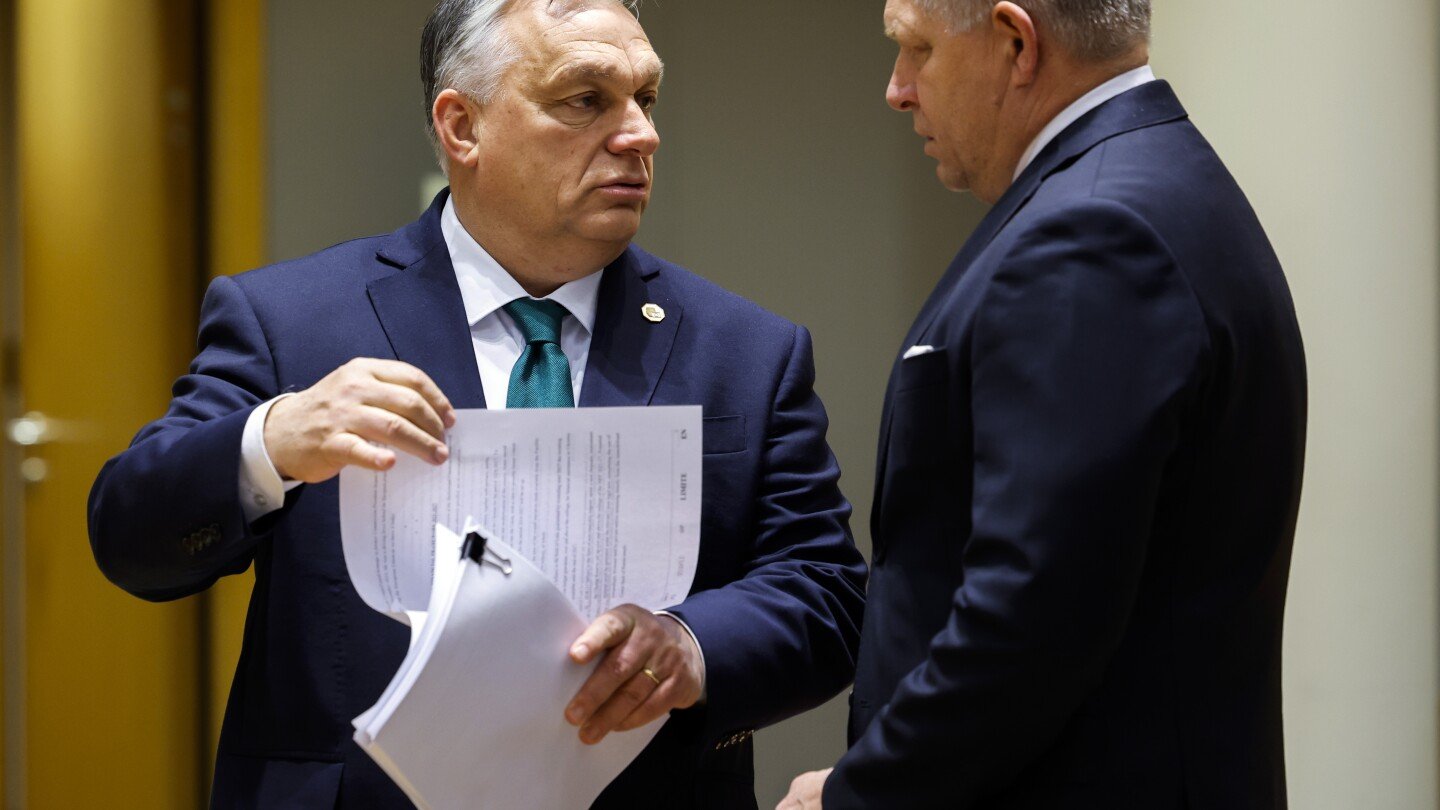 European Union overcomes threat of Hungary veto to seal $54 billion aid package for Ukraine