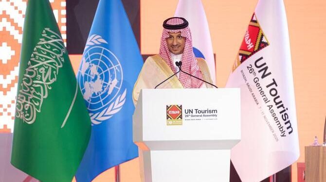 Saudi Arabia Assumes Global Tourism Leadership, Hosting Landmark UNWTO Assembly in Riyadh