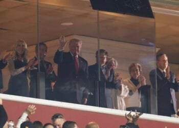 Trump Greeted With Boos in Historic NFL Game Appearance 5 Trump Greeted With Boos in Historic NFL Game Appearance