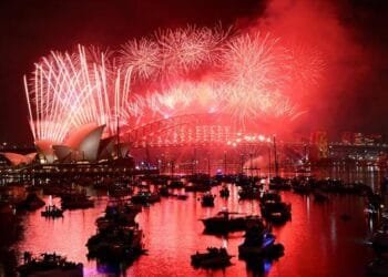 World Rings in 2026 Amid Echoes of Turmoil, From Sydney’s Silence to Putin’s Vow