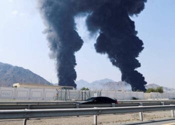 Drone Attack Triggers Fire at Fujairah Oil Facility, UAE Authorities Confirm 3 Drone Attack Triggers Fire at Fujairah Oil Facility, UAE Authorities Confirm