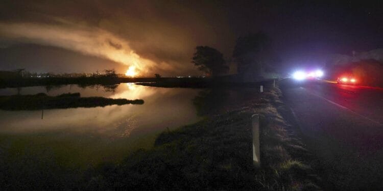 A battery plant fire in California started during a boom for energy storage