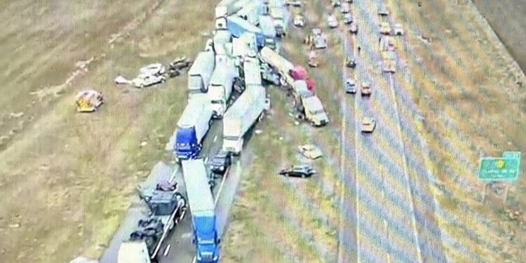 A highway pileup in western Kansas shows how dust storms can turn deadly