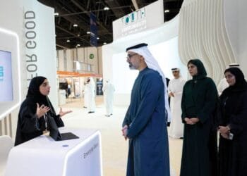 Abu Dhabi CP visits Youth 4 Sustainability Hub at ADSW