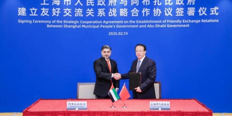 Abu Dhabi signs agreements with China to strengthen partnerships