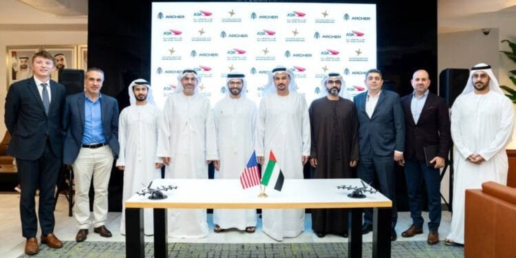 Abu Dhabi signs deal to deploy world's first midnight air taxi