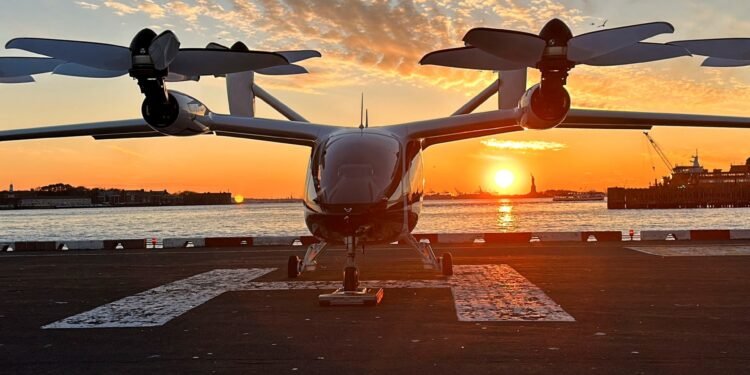 Air taxi growth demands efficient vertiports and traffic control systems