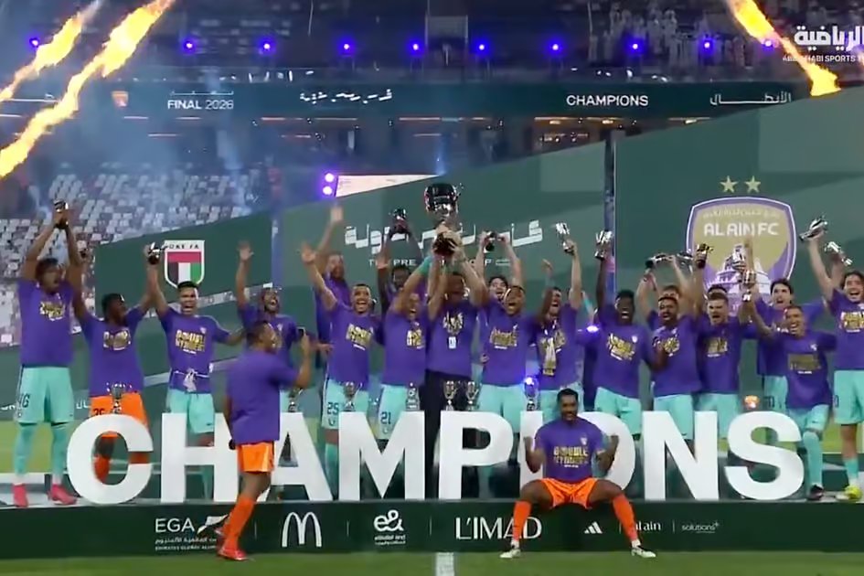 Al Ain thrash Al Jazira to lift UAE President's Cup, sealing domestic double