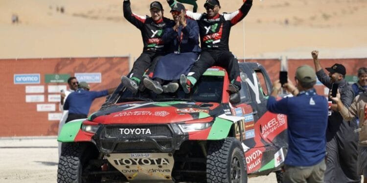 Al-Rajhi wins Dakar Rally at 11th attempt and Sanders sews up motorbike domination