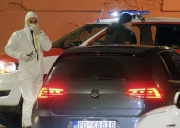 An armed man kills at least 10 people, including 2 children, in a shooting rampage in Montenegro