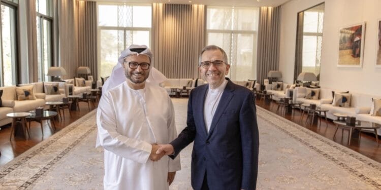 Anwar Gargash, Iran minister discuss relations 1 Anwar Gargash, Iran minister discuss relations
