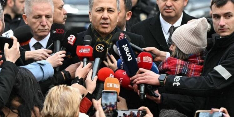 Apartment building collapses in central Turkey, trapping 2 Syrians
