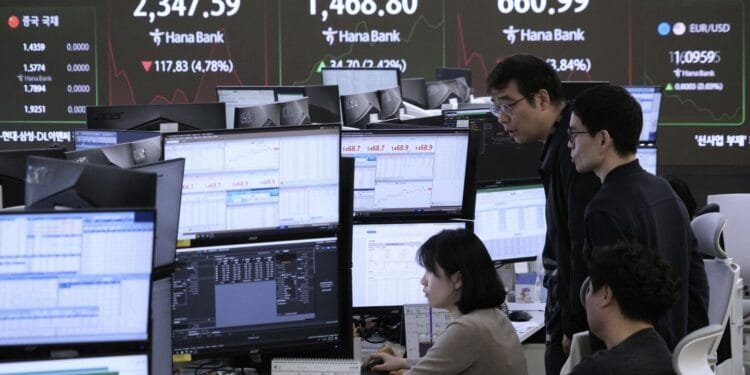 Asian markets plunge with Japan’s Nikkei diving nearly 8% after the big meltdown on Wall St