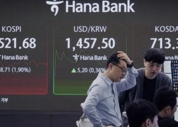 Asian shares dip in an echo of Wall Street’s sell-off amid alarm over Trump’s tariffs