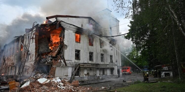 At least 3 killed in Russia’s ‘most powerful’ attack on Ukraine’s Kharkiv