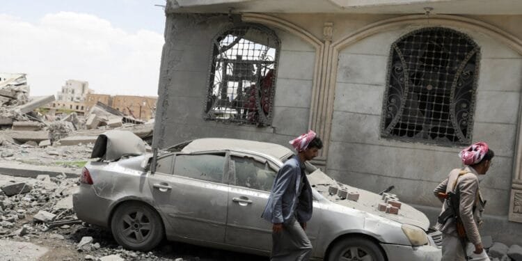 At least 8 killed in latest US air attacks on Yemen’s capital, Saana