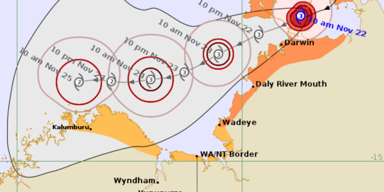 Australia’s Northern Territory braces for Tropical Cyclone Fina 1 Australia’s Northern Territory braces for Tropical Cyclone Fina