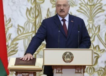Authoritarian leader of Belarus is sworn for a 7th term and tells his critics ‘you have no future’