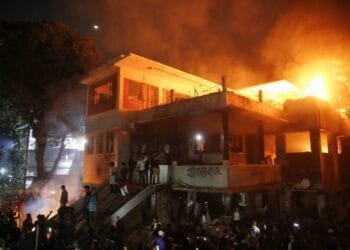 Bangladesh protesters torch and destroy ousted PM Hasina home