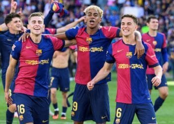 Barcelona beat Real Madrid despite Mbappe hat-trick as LaLiga title nears