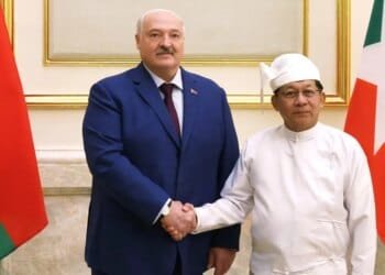 Belarus’s Lukashenko becomes second only leader to visit Myanmar since coup