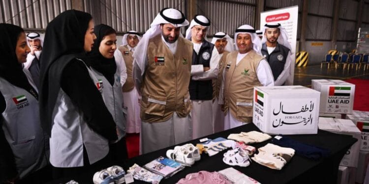 Big Heart and Sharjah Charity send 95-tonne aid to Gaza