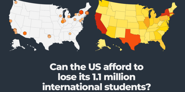 Can the US afford to lose its 1.1 million international students?