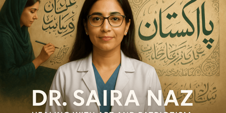 Dr. Saira Naz – Healing with Art and Patriotism 1 Healing with Art and Patriotism