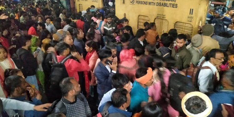 Children among 15 killed in crush at New Delhi train station in India
