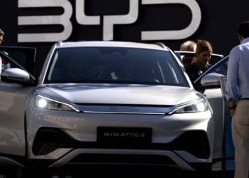China’s BYD launches EV charging system it says works nearly as fast as a fill up
