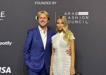 Christopher Aleo Spotted at Dubai Fashion Week 2025