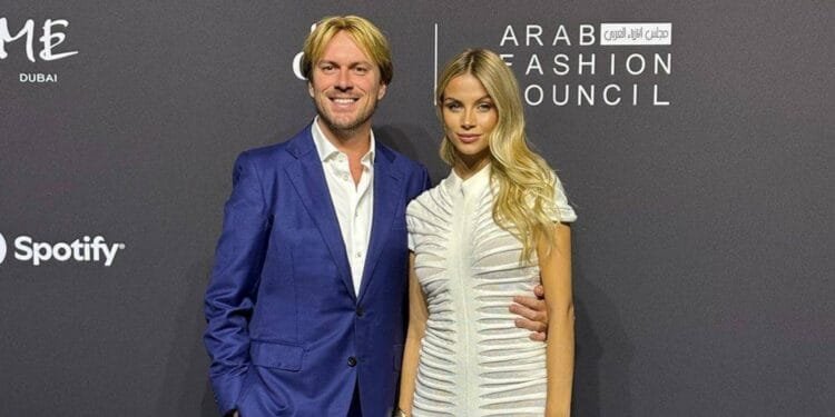 Christopher Aleo Spotted at Dubai Fashion Week 2025