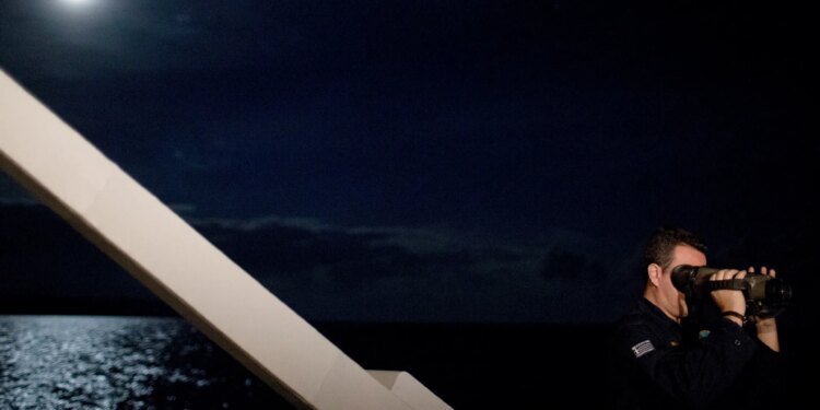 Collision between Greek coastguard vessel, migrant boat kills at least 14 1 Collision between Greek coastguard vessel, migrant boat kills at least 14