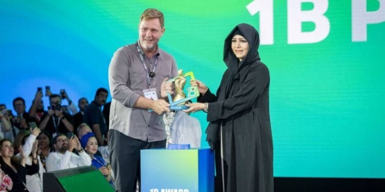 Content creator Simon Squibb bags One Billion Award