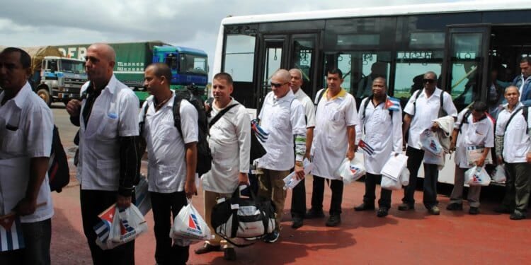 Cuba sent doctors. Washington sent a destroyer.