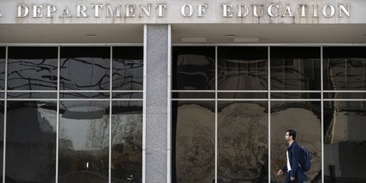 Democratic-led states sue to block Trump administration layoffs at the Education Department 1 Democratic-led states sue to block Trump administration layoffs at the Education Department