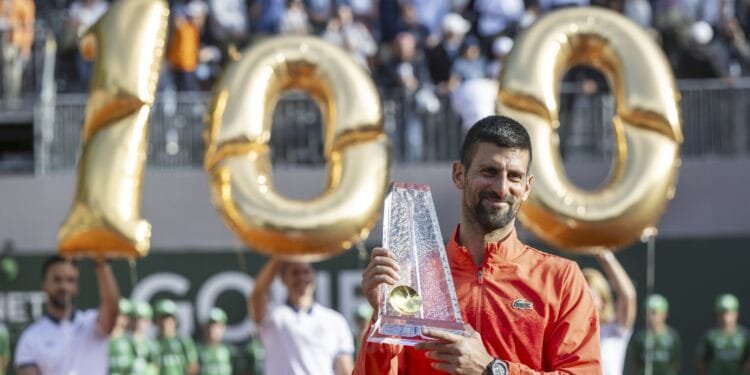 Djokovic lifts 100th title at Geneva Open; Rybakina wins