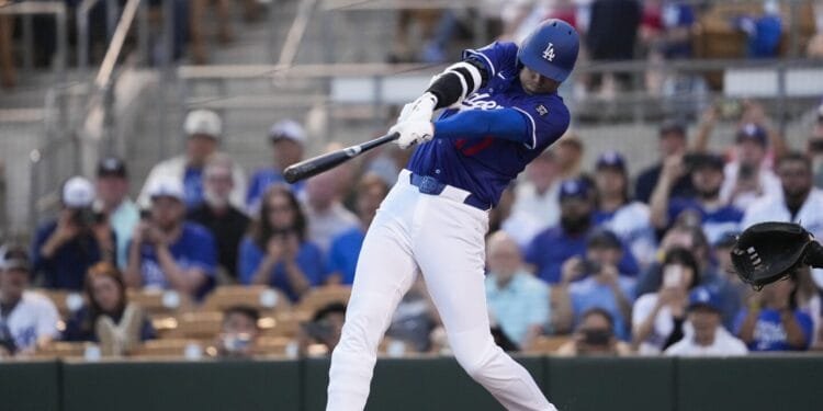 Dodgers star Shohei Ohtani hits HR in 1st spring at-bat following offseason shoulder surgery