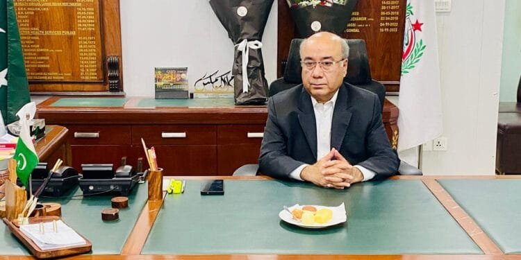 DR. MUHAMMAD KHALIL AHMAD ASSUMES CHARGE AS NEW DIRECTOR GENERAL OF HEALTH SERVICES, PUNJAB