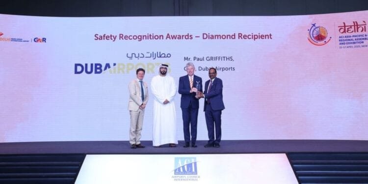 Dubai International wins award for aviation safety