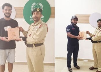 Dubai Police honour 2 residents for returning lost valuable items