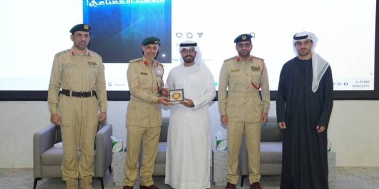 Dubai Police honour two young men for spreading traffic awareness